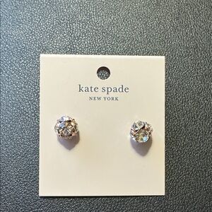 Kate Spade Sparkling Crystal rose gold Earrings